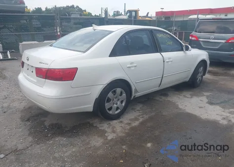 2009 Hyundai Sonata Gls из США, поврежденный, VIN 5NPET46C89H463882